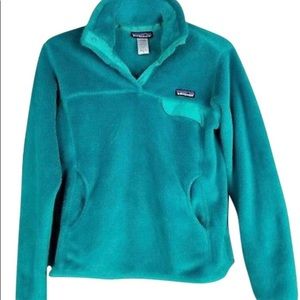 Teal Patagonia pullover
